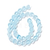 Transparent Glass Beads Strand GLAA-F112-03E-3