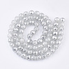 Drawbench Transparent Glass Beads Strands GLAD-S090-6mm-10-2