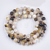 Black Lip Shell Beads Strands SHEL-S274-92C-2