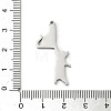 304 Stainless Steel Pendants STAS-F326-17P-3