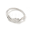 Brass Finger Ring Settings KK-G518-05P-2