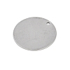 304 Stainless Steel Stamping Blank Tag Pendants STAS-M090-02P-2