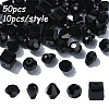 50Pcs 5 Styles Imitation Austrian Crystal Beads FIND-YW0004-71A-1