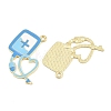 Medical Theme Alloy Enamel Pendants AL-CBA2919-03G-01A-2