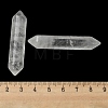 Olycraft 6Pcs Natural Quartz Crystal No Hole Double Terminated Points G-OC0004-04-3