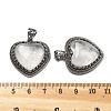 Natural Quartz Crystal Pendants G-A095-01AS-09-3