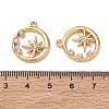 304 Stainless Steel Rhinestone Pendants RB-CBA7A56-03G-3