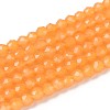 Imitation Jade Glass Beads Strands GLAA-T028-2mm-11C-1
