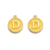 Golden Plated Alloy Enamel Charms ENAM-Q437-13D-1