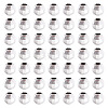 50PCS 925 Sterling Silver Beads Spacer STER-TA0001-30-2
