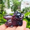 Natural Garnet Carved Figurines Statues for Home Desktop Decoration PW-WG05555-08-1