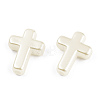 ABS Plastic Imitation Pearl Beads X-OACR-T018-06-4