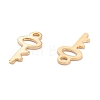 201 Stainless Steel Charms STAS-B001-21G-2