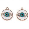 Alloy Enamel Pendants ENAM-N059-29-2