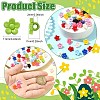 1-Hole Acrylic Shank Buttons MACR-CJZ0001-01-2