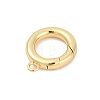 Brass Spring Gate Clasps KK-M311-25G-01-2