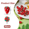 30Pcs Lampwork Beads LAMP-DC0001-26-2