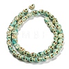 Synthetic Turquoise Beads Strands TURQ-F019-02D-3
