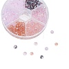 Electroplate Glass Beads Strands EGLA-CJ0001-06-3