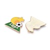 Alloy Enamel Pendants ENAM-T025-01G-06-2