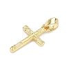 Brass Pendants KK-P350-11G-01-2