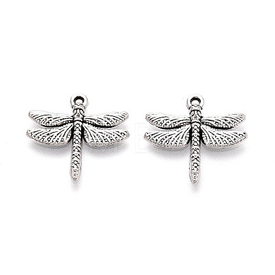 Tibetan Style Alloy Pendants TIBE-N014-32AS-1