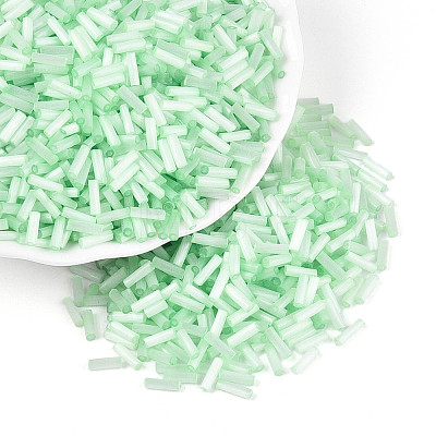 Glass Bugle Beads SEED-N007-28G-1