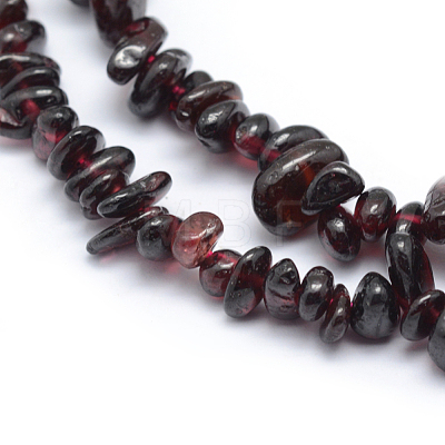 Natural Garnet Beads Strands X-G-P332-72-1
