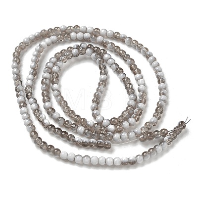 Crackle Glass Beads X1-GLAA-U001-4mm-06-1