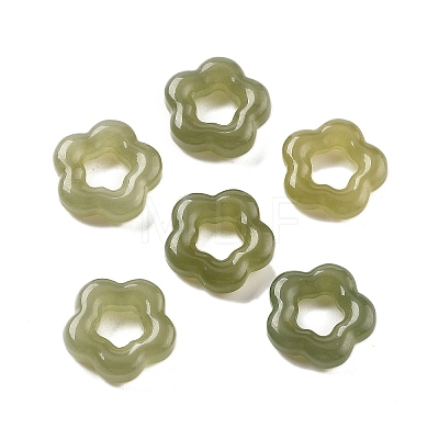 Natural Hetian Jade Linking Rings G-A214-01C-1
