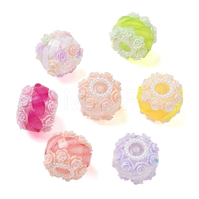 Acrylic & Resin Beads AC-CBA30D1-02-1