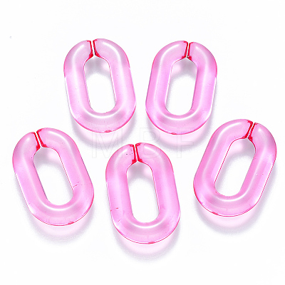 Transparent Acrylic Linking Rings X-OACR-S036-006A-J04-1