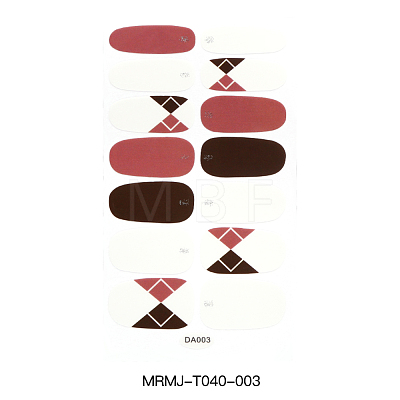 Full Cover Nail Art Stickers MRMJ-T040-003-1