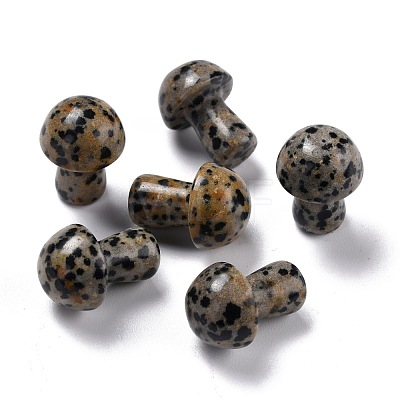 Natural Dalmatian Jasper Mushroom Gua Sha Stone G-L570-A13-1
