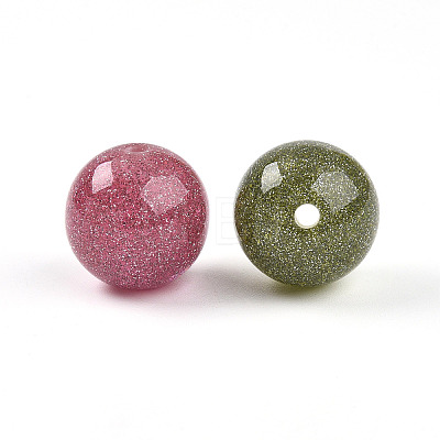Opaque Resin Beads RESI-N042-16mm-15-1