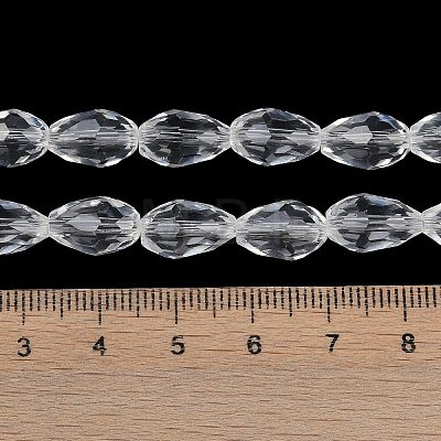 Transparent Glass Beads Strands EGLA-N013-T4mm-D01-1