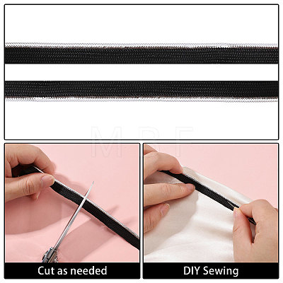 20 Yards 4 Colors Polyester with Matallic Lip Cord Trim OCOR-GL0001-45-1