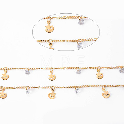 Handmade Brass Curb Chains CHC-S012-038-1