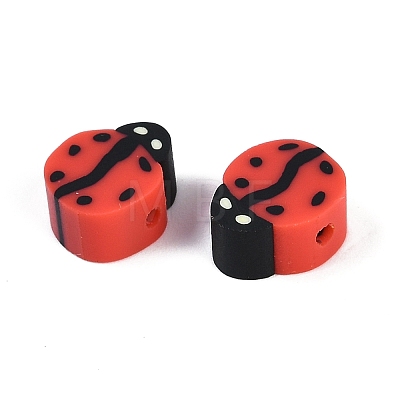 Handmade Polymer Clay Bead CLAY-XCP0001-29-1