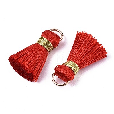 Handmade Polycotton(Polyester Cotton) Tassel Decorations FIND-R092-05-1