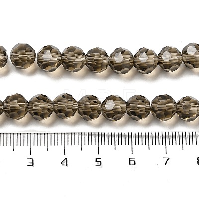 Transparent Glass Beads EGLA-A035-T8mm-D16-1
