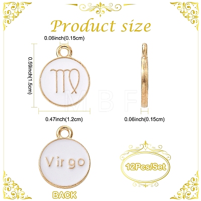 Alloy Enamel Pendants ENAM-YW0001-100-1
