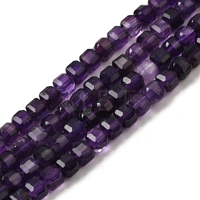 Natural Amethyst Beads Strands G-F797-A05-01-1