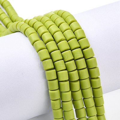 Polymer Clay Bead Strands CLAY-T001-C03-1