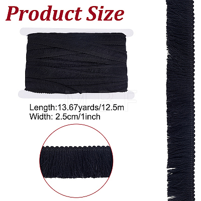 12.5M Polyester Lace Trim Ribbon OCOR-HY0001-44A-1