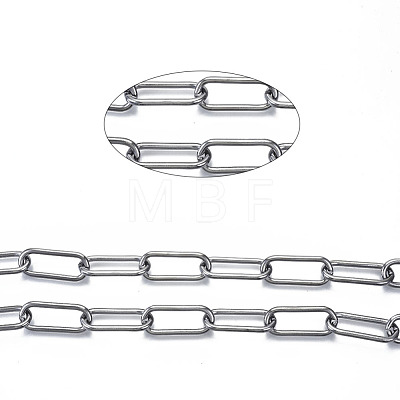 Unwelded Iron Paperclip Chains CH-S125-14A-01-1