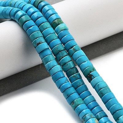 Dyed Natural Magnesite Beads Strands G-G121-A01-02-1