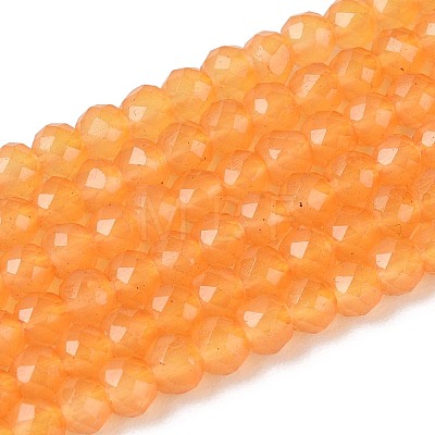 Imitation Jade Glass Beads Strands GLAA-T028-3mm-11C-1