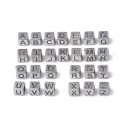 Antique Style Acrylic Beads X-PACR-Q118-01AS-1