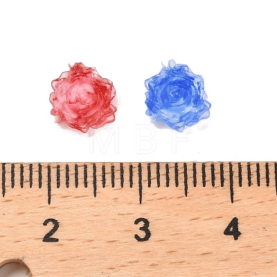 Luminous Translucent Resin Decoden Cabochons RESI-K036-03A-1